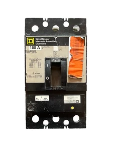 Square D KAL36150 Thermal-Magnetic Circuit Breaker 150A 3-Pole 600V - Picture 1 of 3