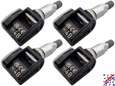 Complete Set of 4 Genuine OEM GM TPMS Tire Pressure Sensors Kit 13554170 4B - Image 1 of 4