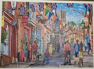Gibsons 1000 Piece Jigsaw Puzzles 'STEEP HILL' by Steve Crisp ~ Complete - Picture 1 of 6