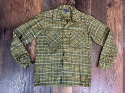 Vintage Pendleton Wool Board Green Shirt S - Image 1 of 4