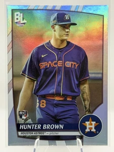 2023 Topps Big League #213 Hunter Brown Rainbow Foil - Bild 1 von 2