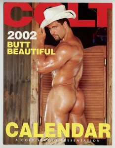 Butt Beautiful 2002 Colt Studio, Pete Kuzak, Mike West, Thor, Nude Gay Calendar - Picture 1 of 3