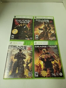 Lote Paquete Gears of War 1 2 3 y Judgment Xbox 360 Todo Probado - Imagen 1 de 15