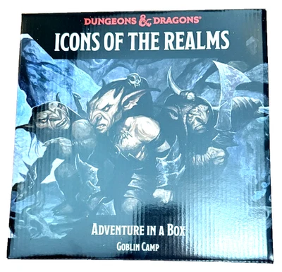 Icons of the Realms  Adventure in a Box  Goblin Camp  NIB  D & D Mini - Image 1 of 4