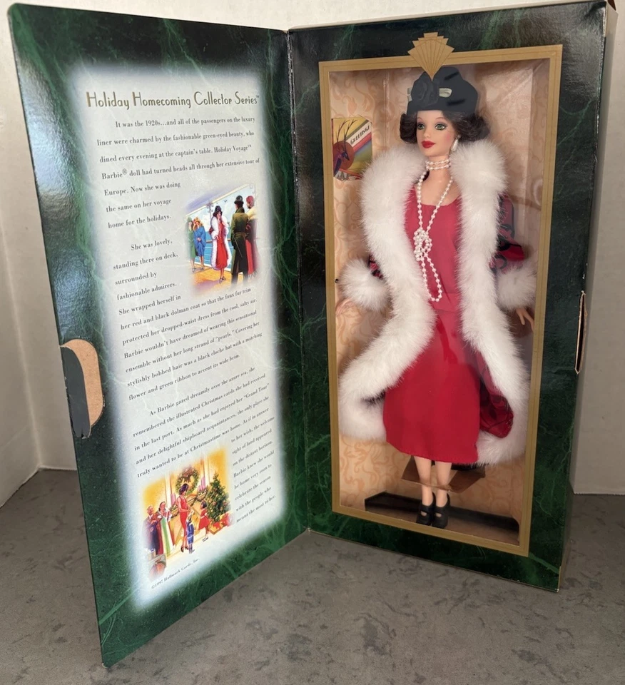 Barbie Holiday Voyage 1997 edición especial Hallmark de colección #18651 en caja original Foto 1 de 4
