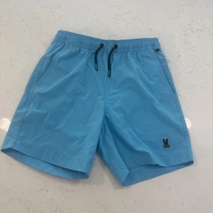 Psycho Bunny Boys Size Large 14 16 Leo Swim Trunks Shorts EUC Swim Board Shorts - Picture 1 of 6