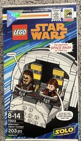 LEGO Star Wars 2018 SDCC Millennium Falcon Cockpit Solo75512 New Sealed 989/3000