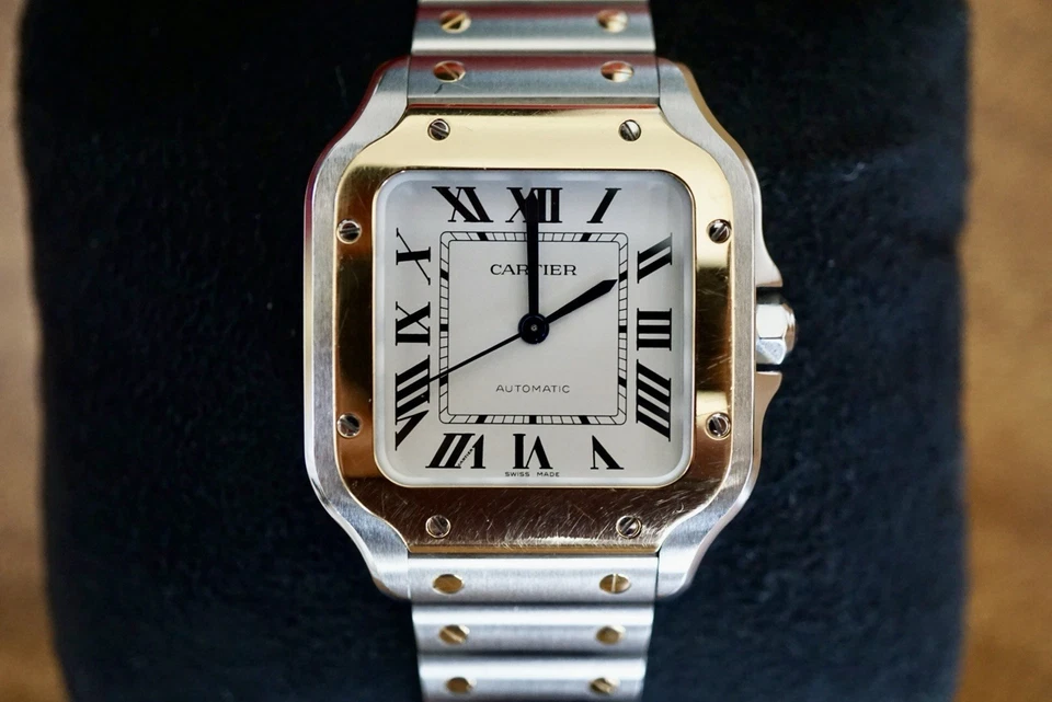 Cartier Santos De Cartier, Two Tone, Medium 35mm, W2SA0016 - Image 1 of 4