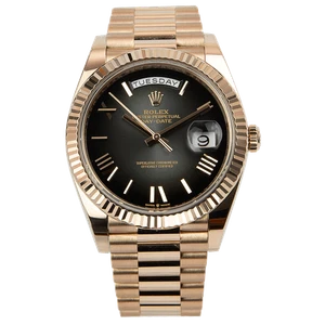 Rolex Oyster Perpetual Day-Date 40 'Oscars Dial' 18kt Rose Gold 228235 - Picture 1 of 8