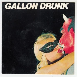 GALLON DRUNK Draggin’ Along CLAWFIST Orig. 7” PICTURE SLEEVE ONLY 1991 UK - Picture 1 of 3