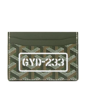 Goyard Saint Sulpice Card Holder Khaki Army Green Limited Edition - GENUINE - Picture 1 of 1