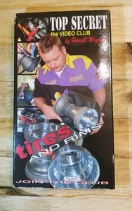 Rare VHS - Harrill Wiggins Top Secret The Video Club Tires & Rims Kart Racing - Picture 1 of 9