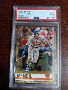 2019 Topps Jeff Mcneil Gold PSA 9 - Bild 1 von 4