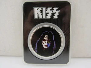 Spaceman Ace Frehley Kiss Rock Band 1 oz .999 moneta rotonda argento fine colorata - Foto 1 di 4