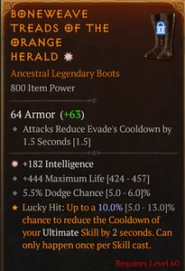 💥DIABLO 4💥SEASON 10💥Stiefel💥1GA Intelligence + Life - Bild 1 von 1