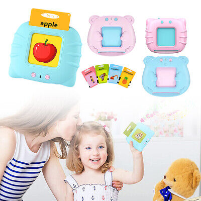 NEW Talking Flash Cards Preschool Toddlers Words Learning Kids Educational Toy • 7.29£