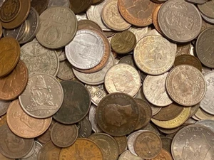 25 Assorted Bulk World Coins - Circulated/UNC - Small/Large/Proof - OFFER/BONUS! - Picture 1 of 3