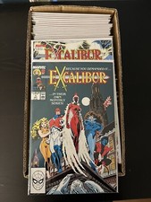 Marvel Comics Excalibur 1 - 125 Near Full VF-NM Run Capt Britain Claremont X-Men