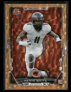 Kevin White 2015 Bowman Orange RC 26/50 - Picture 1 of 2