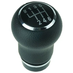Schaltknauf Schalthebel Knauf für Audi A6 4B C5 A4 B5 A8 4D 6 Gang Schwarz - Foto 1 di 3