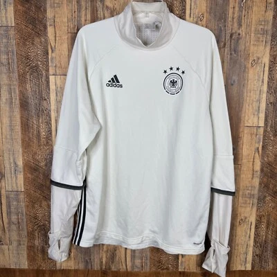 Alemania 2015 Fútbol Fútbol Fútbol Sudadera Pullover Adidas AI5522 Hombre’s Talla XL Foto 1 de 4