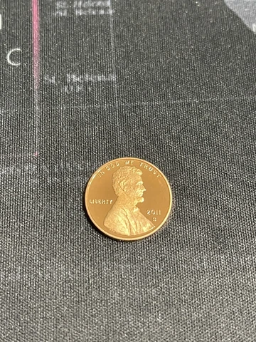 2011 S Proof Lincon Cent Penny DCAM US Mint Coin 1C Uncirculated Cover