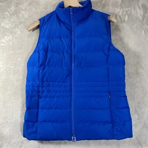 Talbots Weste Damen Gr. Small Petites SP blau durchgehender Reißverschluss Taschen - Bild 1 von 7