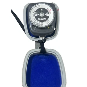 Gossen Sixtino Reflected and Incident Light Meter Pilot Camera Light Exposure Me - Picture 1 of 8