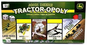 John Deere Tractor-Opoly Collector's Edition Board Game Sealed