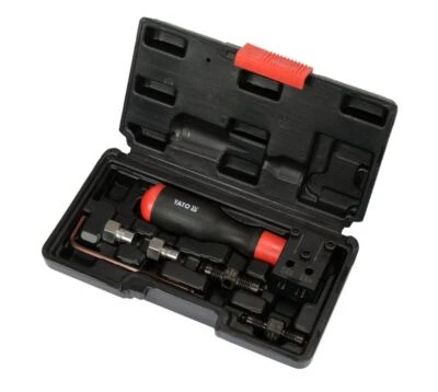 Bremsleitung Bördelgerät Werkzeug Kfz Pkw Bördel Satz Set 4,75 6,3 YATO  - Bild 1 von 4