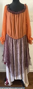 Disney Hocus Pocus Mary Sanderson Dress Witch Costume 2XL NO Outer Corset - Picture 1 of 8