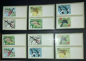 BIRDS 2 INVERTED set 12 as 6 2nd/2nd LARGE Collector Strips POST GO - RARE - Picture 1 of 1