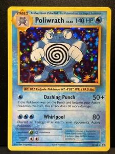 Tarjeta Pokémon rara holográfica Poliwrath 25/108 XY Evolutions AA7 NM1 - Imagen 1 de 10