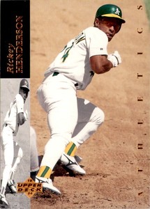 1994 Leaf Limited Rickey Henderson Oakland Athletics #60