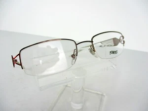 Pompeii Eyewear 373 508 Bronze / Red 50 x 17 135 mm Eyeglass Frames - Picture 1 of 4