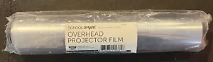 School Smart - Overhead Projector Film Roll, 10-1/4 in. x 50 ft, 4 mil Thick - Picture 1 of 7
