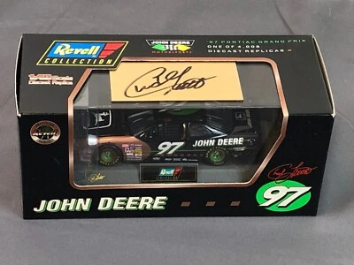 REVELL 1:43 Diecast JOHN DEERE '97 PONTIAC GRAND PRIX #2275/4008 LITTLE Signed - Image 1 of 4