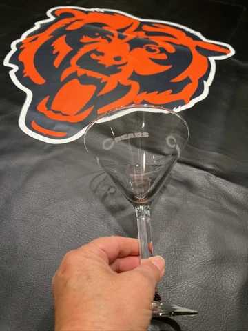 chicago bears martini glasses Cover