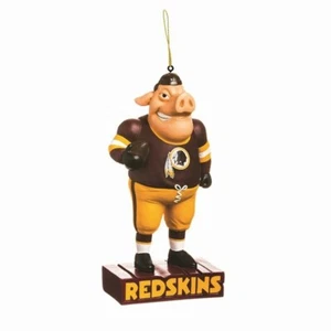 Washington Redskins FUSSBALL MASKOTTCHEN Ornament 3,5" Team Sport Amerika - Bild 1 von 1