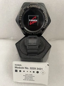 Reloj digital Casio G-Shock DW-5600HR-1D negro rojo para hombre 200M WR DW-5600 - Imagen 1 de 10