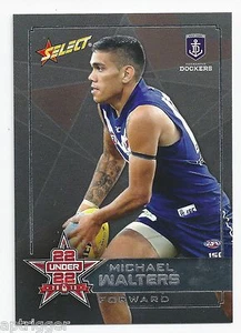 2013 AFLPA Under 22 MICHAEL WALTERS Fremantle - Picture 1 of 1