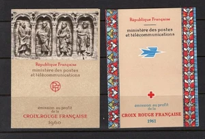 France - Red Cross Booklets (1960-61) Mint VFXFNH, CV $62.50 (2019), see desc. - Picture 1 of 3