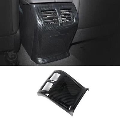 New Carbon Fiber Rear Armrest Air Outlet Vent Cover Trim For Acura TLX 2015-2022 Foto 1 de 4