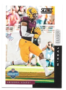 2019 Score Football N'KEAL HARRY NFL Draft -ARIZONA STATE SUNDEVILS- #DFT-6 - Picture 1 of 1