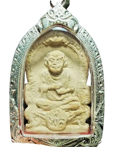 Phra Somdej Toh Wat Rakang Thai Buddha Amulett Schutz Talisman - Bild 1 von 6