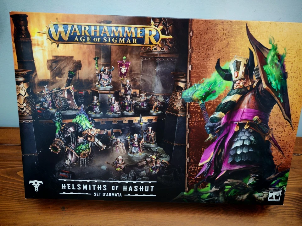 Warhammer Age Of Sigmar Oldworld Chaos Dwarf Hellsmiths Army Set - Immagine 1 di 2