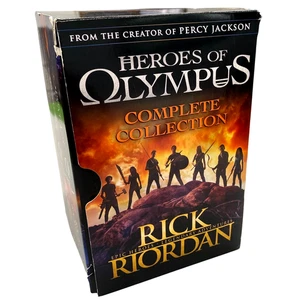 Heroes of Olympus-Rick Riordan-5 Book Complete Set-Percy Jackson Sequel Paperbck - Picture 1 of 11