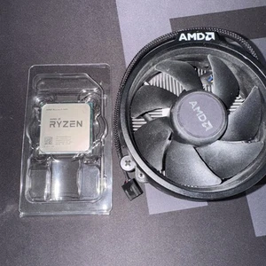 AMD Ryzen 5 1400 3.20GHz 4-Core Socket AM4 Processor CPU & Fan - Picture 1 of 3