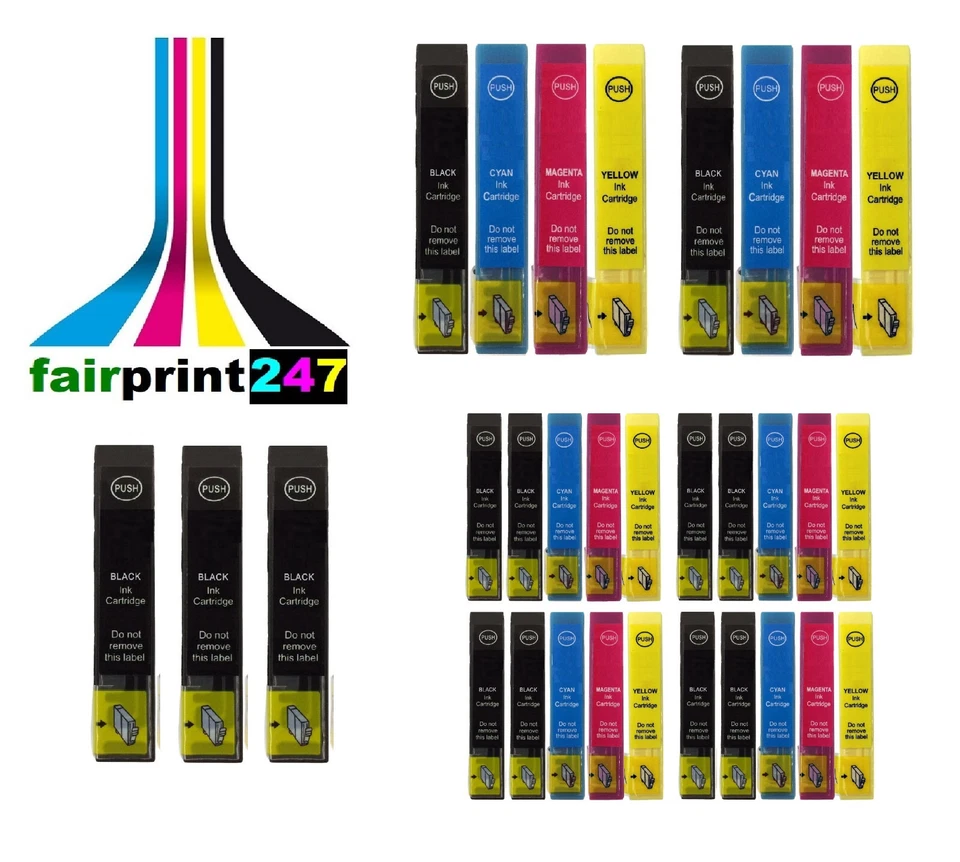 Patronen für Epson ersetzt 16 16XL kompatibel kein original XXL-Füllmenge TOP - Bild 1 von 1