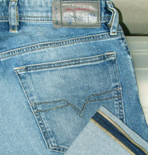 HOT AUTHENTIC Men DIESEL WAYKEE 842H STRAIGHT STRETCH Jeans 28 x32 (Fit 29x30.5)
